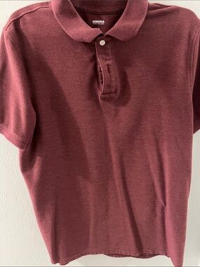 Sonoma Men's Heathered Maroon Polo